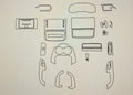 Tint & Orange Interior Precut - TOYOTA LC 300